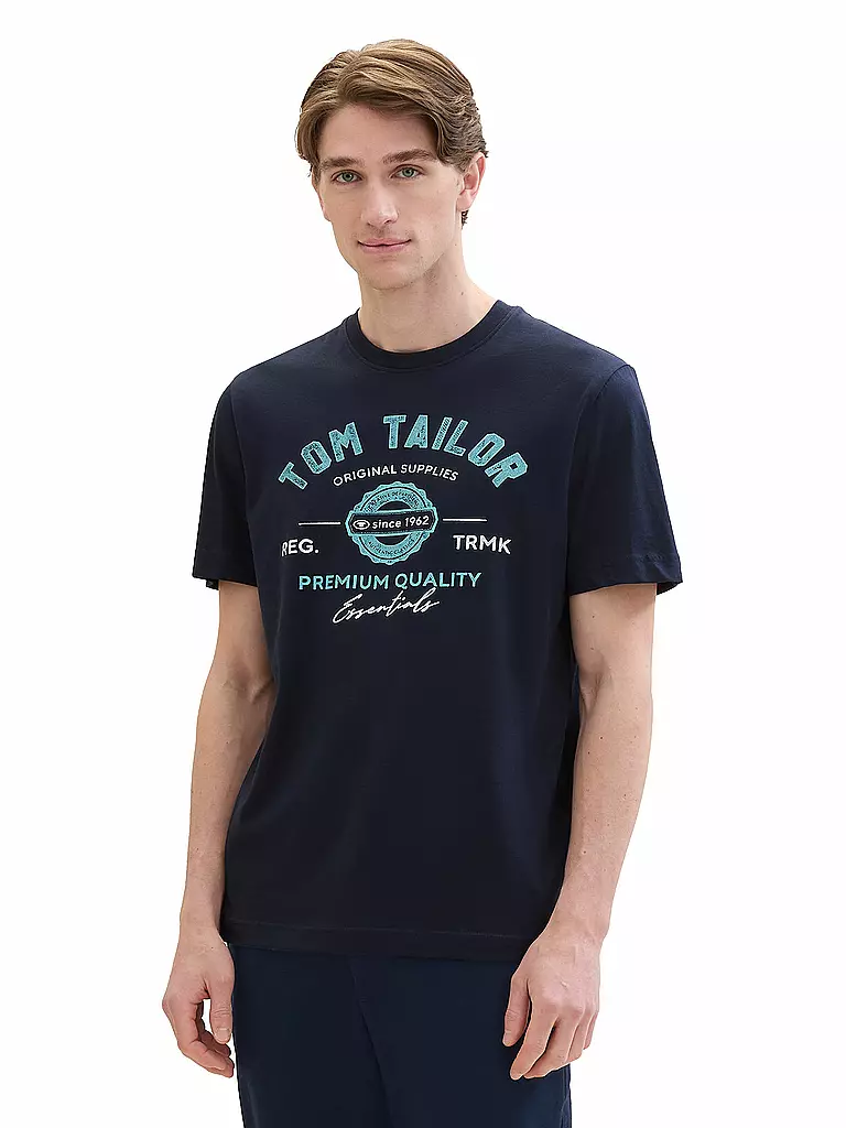 TOM TAILOR | T-Shirt | blau