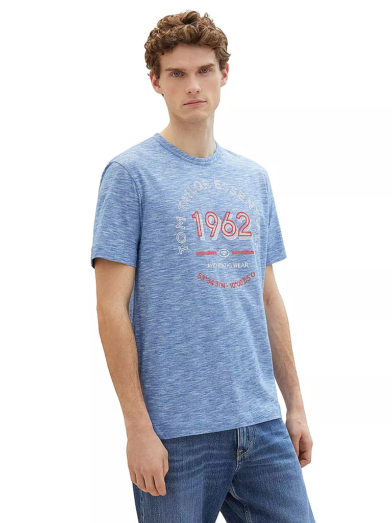 TOM TAILOR | T-Shirt | blau