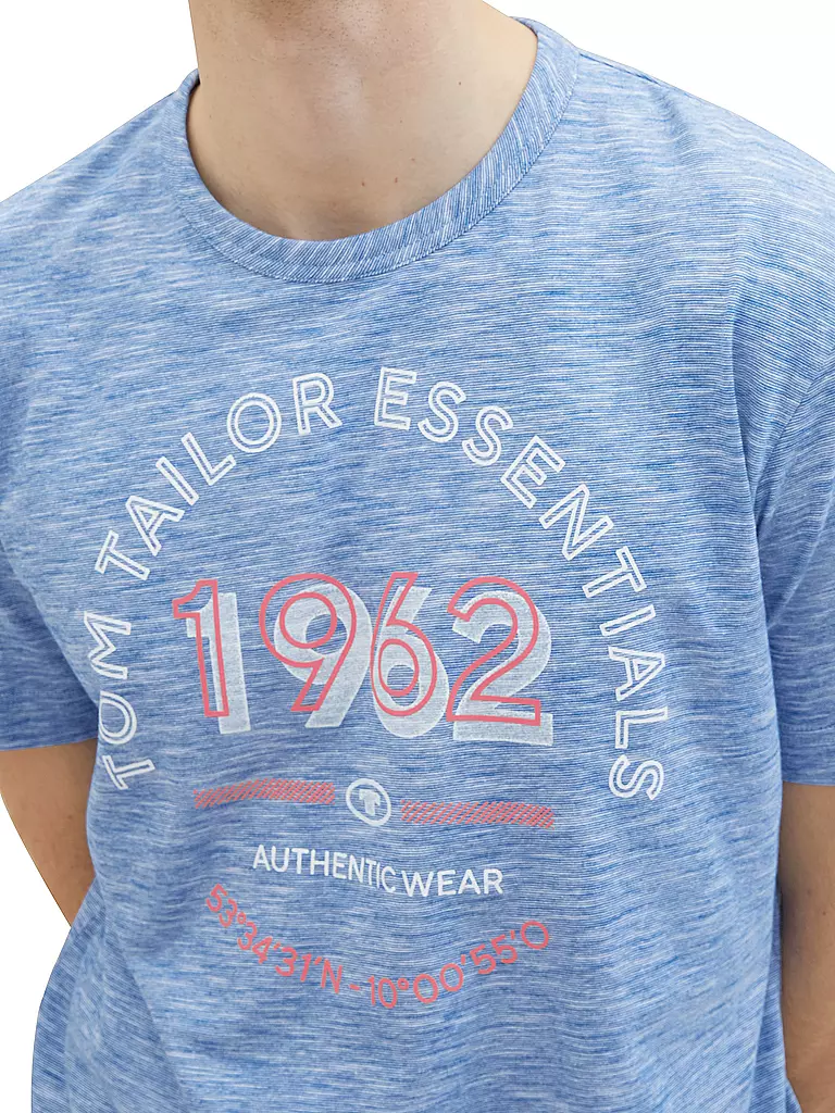 TOM TAILOR | T-Shirt | blau