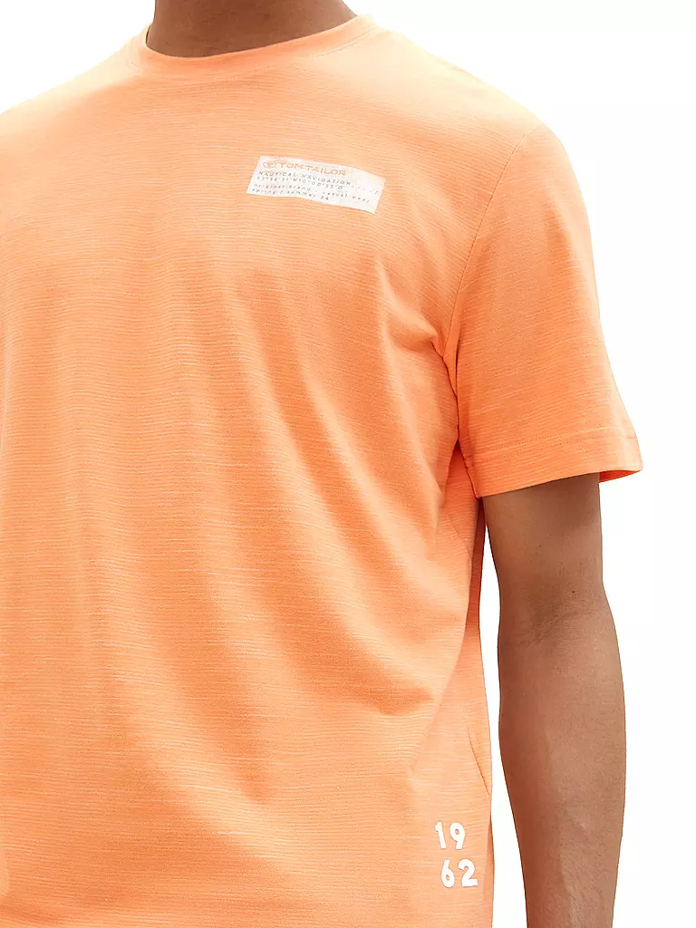 TOM TAILOR | T-Shirt | orange