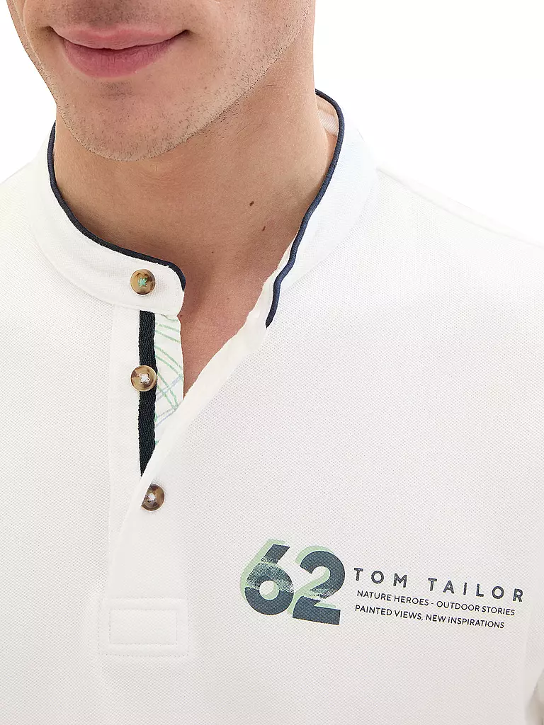 TOM TAILOR | T-Shirt | weiss