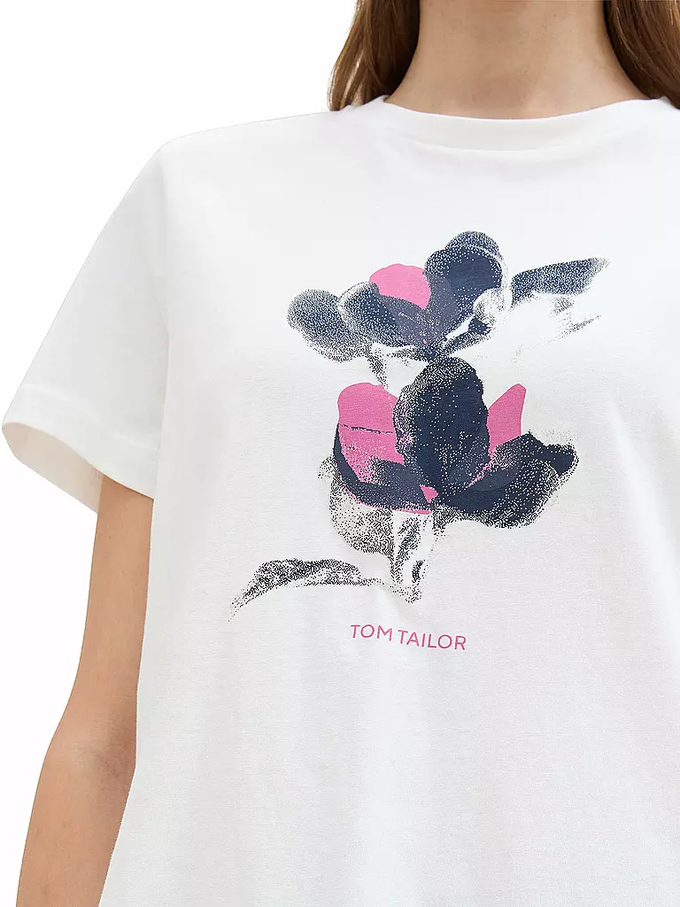 TOM TAILOR | T-Shirt | creme