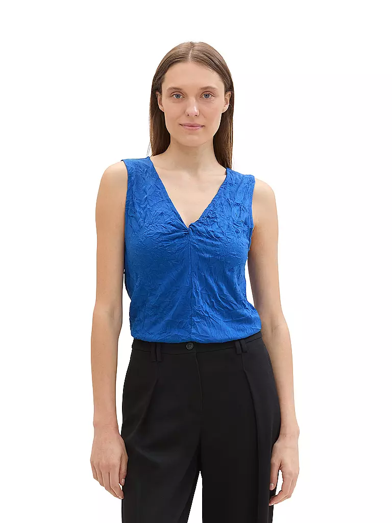 TOM TAILOR | Top  | blau