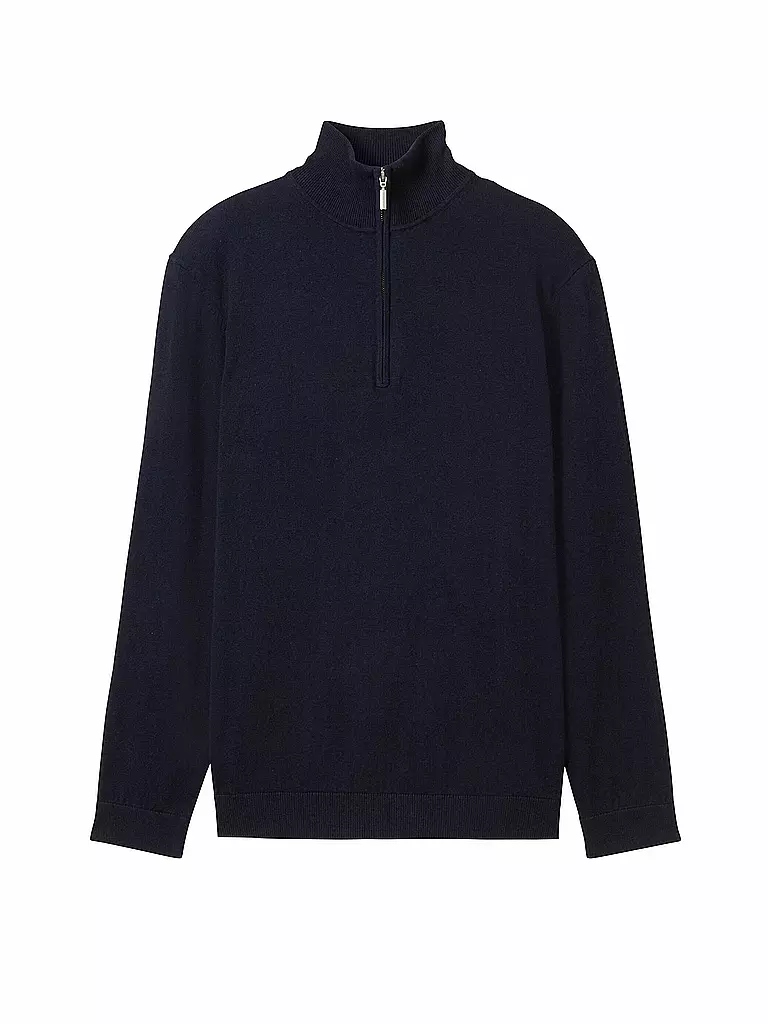 TOM TAILOR | Troyer Pullover | blau