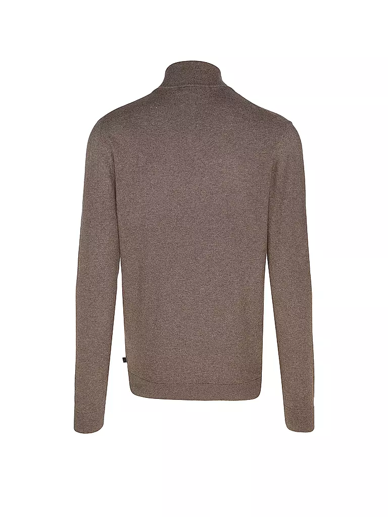 TOM TAILOR | Troyer Pullover | braun