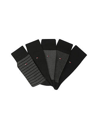 TOMMY HILFIGER | Socken Geschenkbox 5er Pkg black