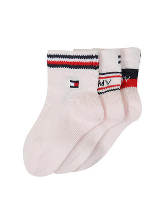 TOMMY HILFIGER | Mädchen Socken 3er Pkg pink/tommy original