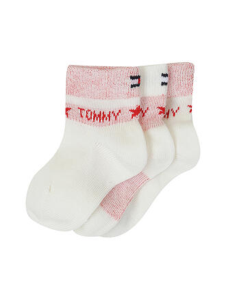 TOMMY HILFIGER | Mädchen Socken 3er Pkg red