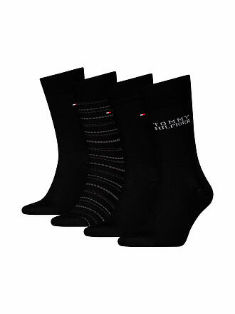 TOMMY HILFIGER | Socken Geschenkbox 4er Pkg. black