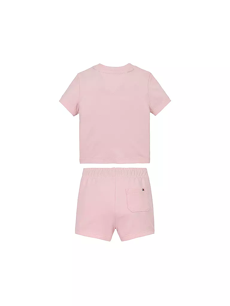 TOMMY HILFIGER | Baby Set 2-teilig T-Shirt und Shorts | rosa