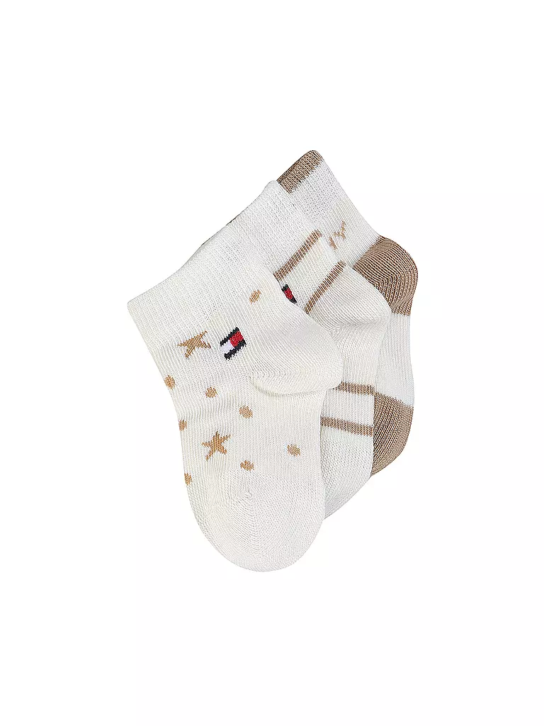 TOMMY HILFIGER | Baby Socken 3er Pkg. classic khaki | camel