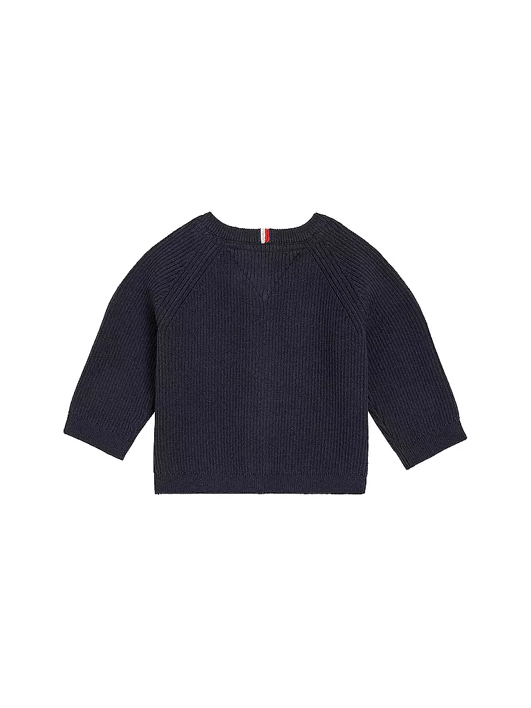 TOMMY HILFIGER | Baby Strickjacke | dunkelblau