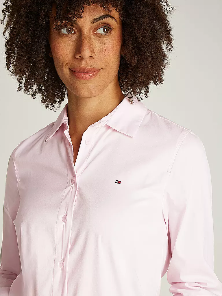 TOMMY HILFIGER | Bluse Regular Fit | rosa