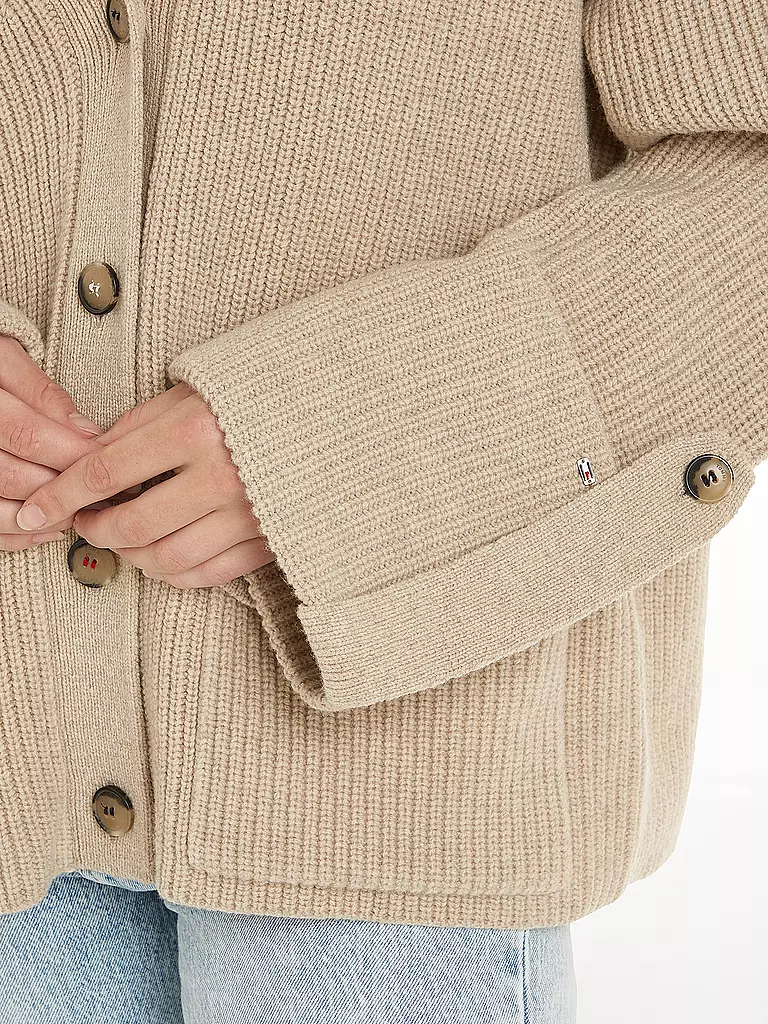 TOMMY HILFIGER | Cardigan  | beige