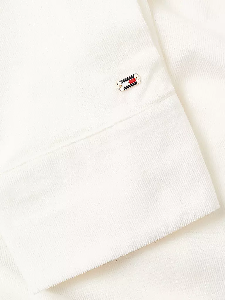 TOMMY HILFIGER | Cordbluse | weiss