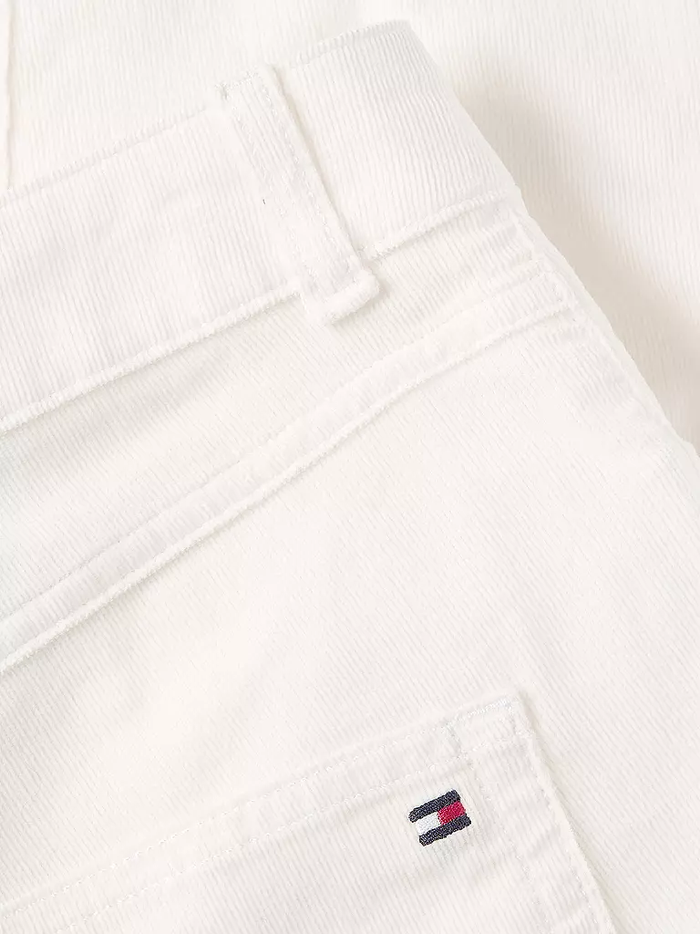 TOMMY HILFIGER | Cordhose Slim Fit | weiss