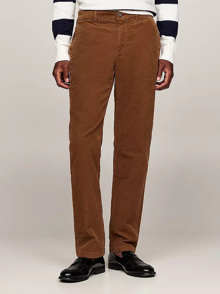 TOMMY HILFIGER | Cordhose | camel