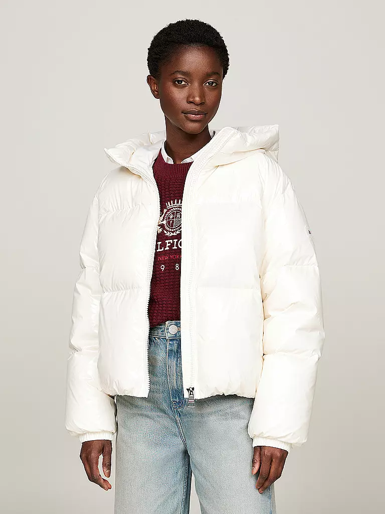 TOMMY HILFIGER | Daunenjacke NEW YORK | weiss