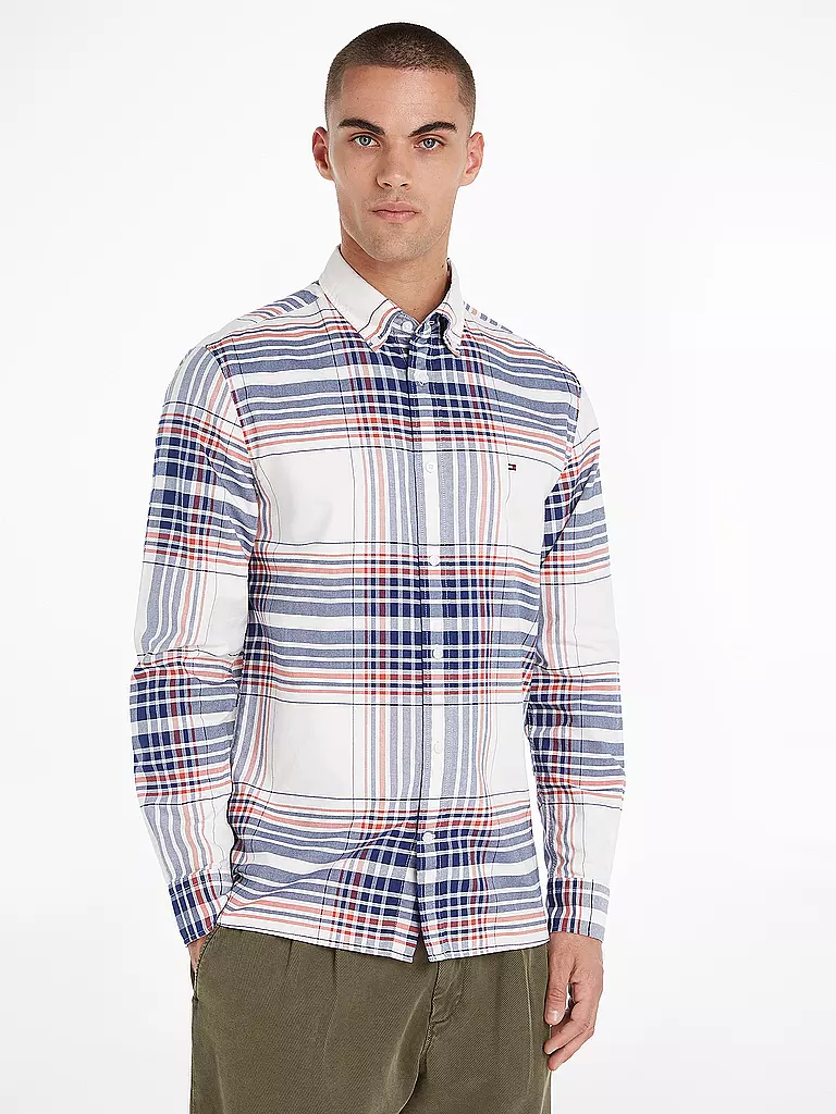 TOMMY HILFIGER | Hemd Regular Fit  | weiss