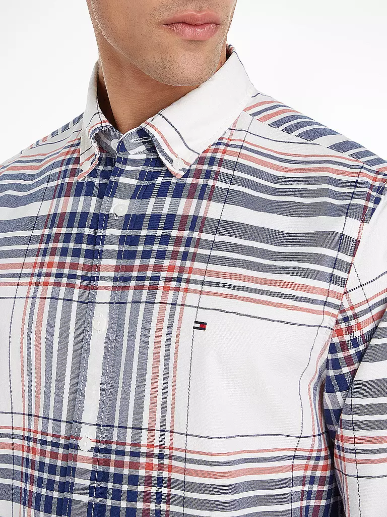 TOMMY HILFIGER | Hemd Regular Fit  | weiss