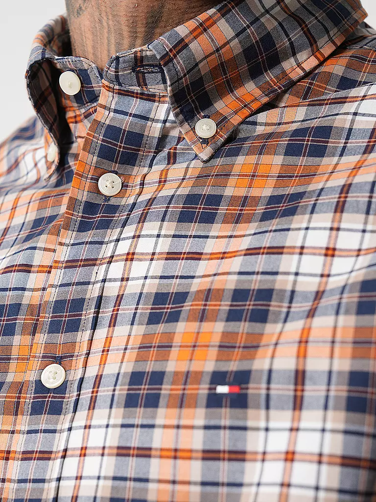 TOMMY HILFIGER | Hemd Regular Fit | orange