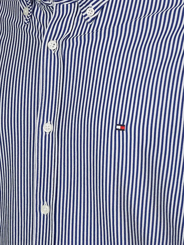 TOMMY HILFIGER | Hemd Slim Fit  | blau