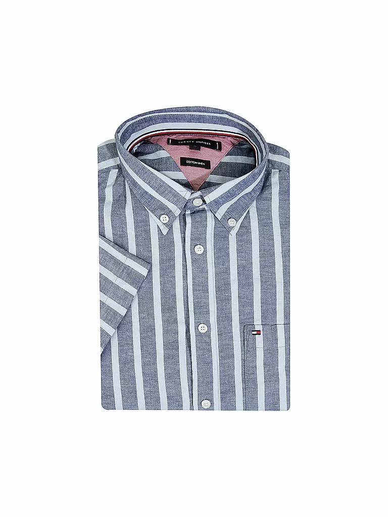 TOMMY HILFIGER | Hemd Slim Fit | blau