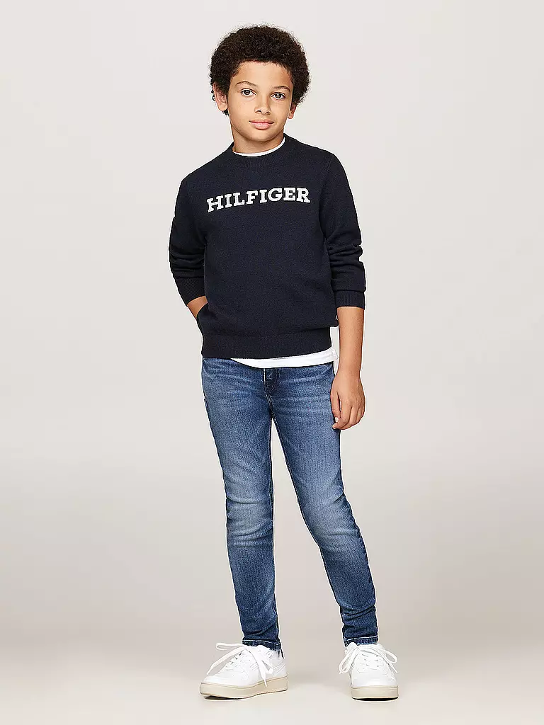 TOMMY HILFIGER | Jungen Jeans Slim Fit  | blau