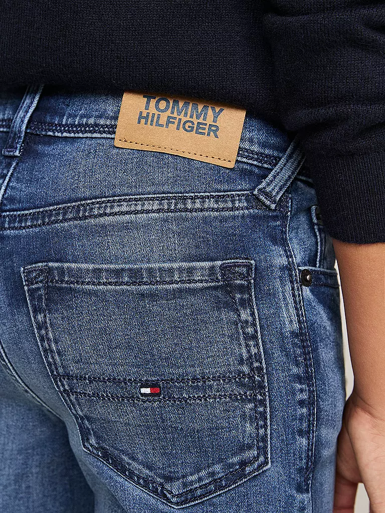 TOMMY HILFIGER | Jungen Jeans Slim Fit  | blau