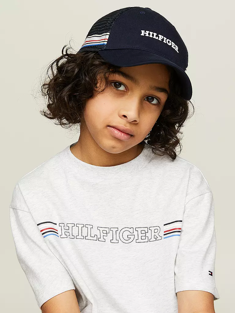 TOMMY HILFIGER | Jungen Kappe  | dunkelblau