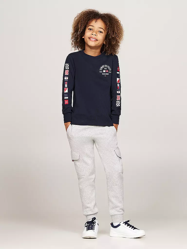 TOMMY HILFIGER | Jungen Langarmshirt | dunkelblau