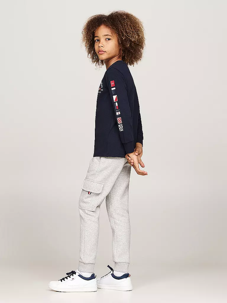 TOMMY HILFIGER | Jungen Langarmshirt | dunkelblau