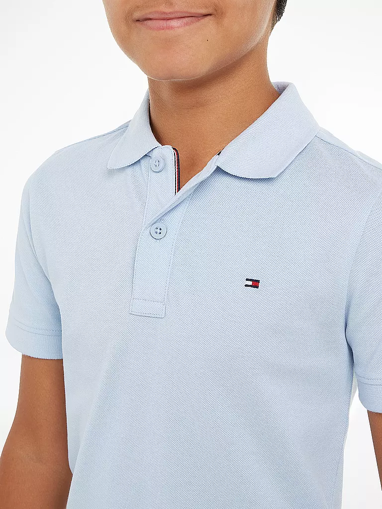 TOMMY HILFIGER | Jungen Poloshirt | hellblau