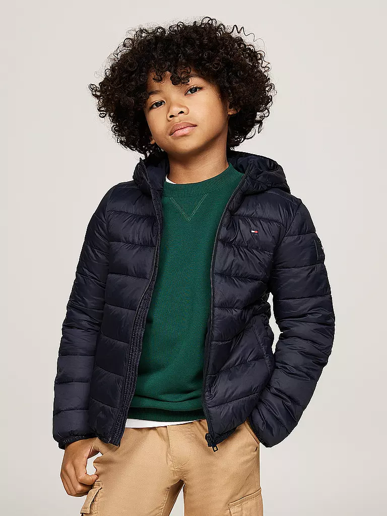 TOMMY HILFIGER | Jungen Steppjacke | dunkelblau