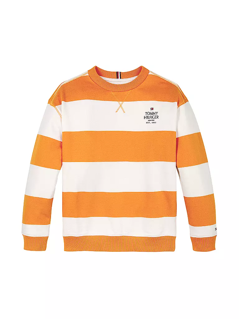 TOMMY HILFIGER | Jungen Sweater | orange