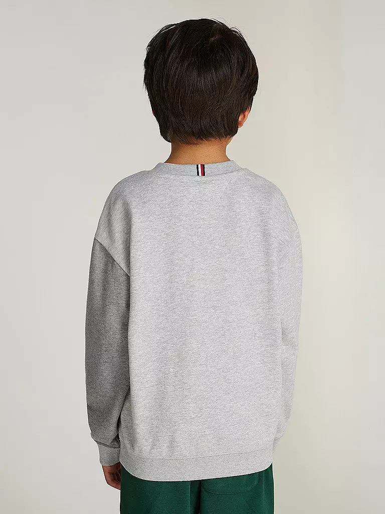 TOMMY HILFIGER | Jungen Sweater | hellgrau