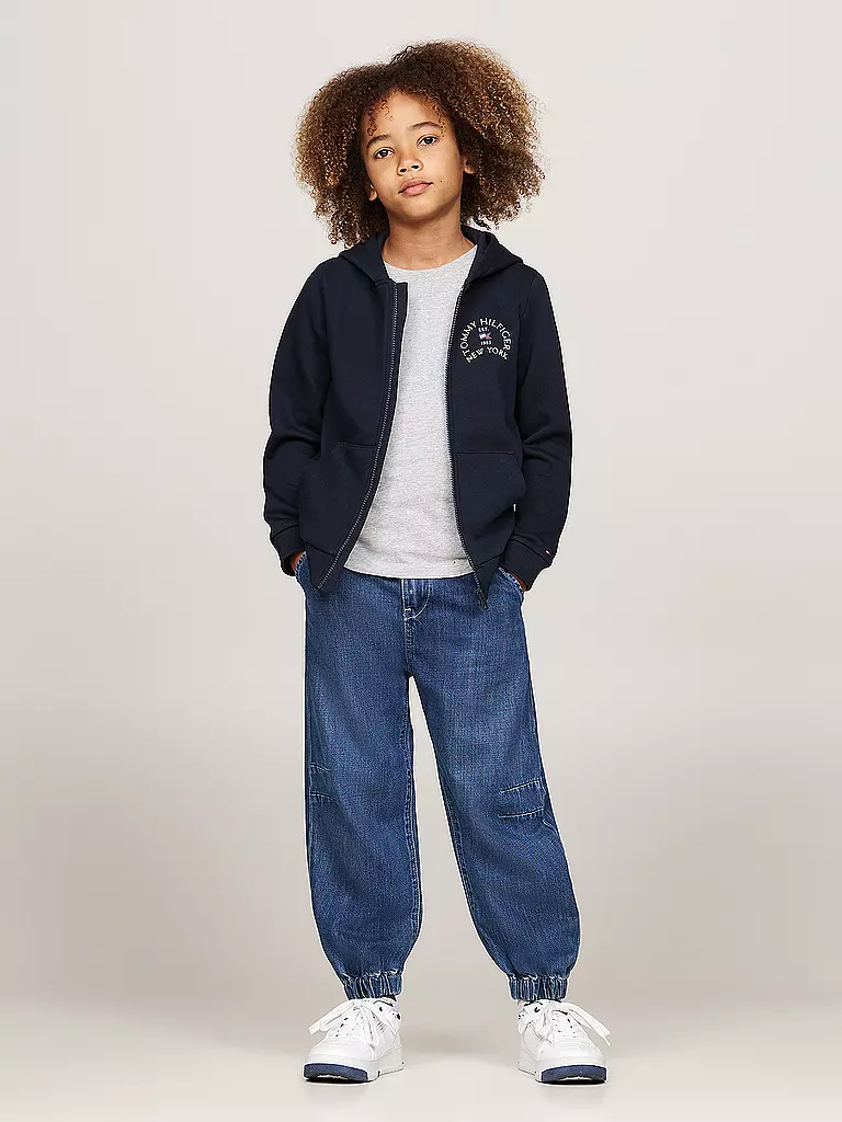 TOMMY HILFIGER | Jungen Sweatjacke | dunkelblau