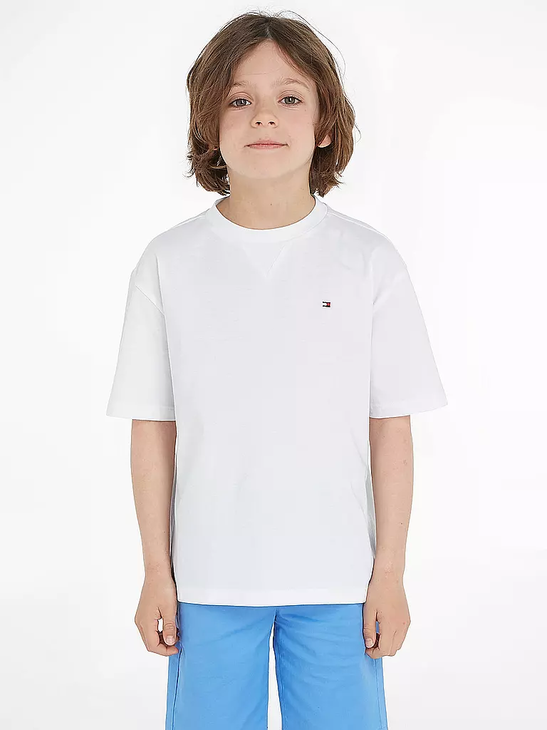 TOMMY HILFIGER | Jungen T-Shirt | weiss