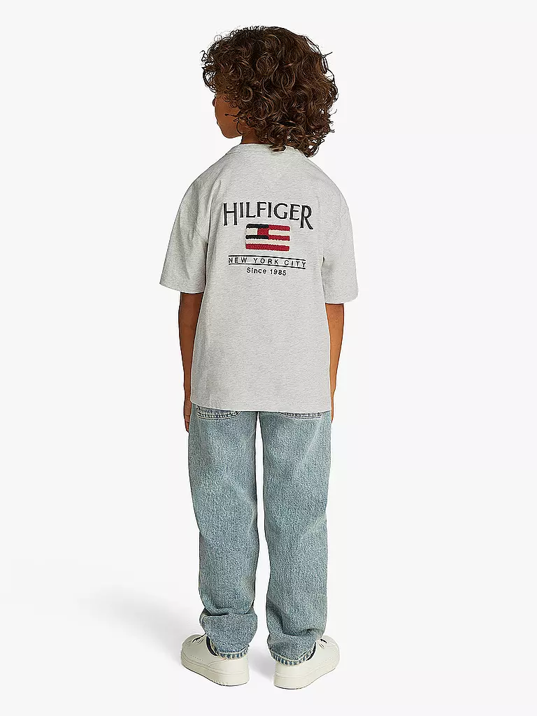 TOMMY HILFIGER | Jungen T-Shirt | hellgrau