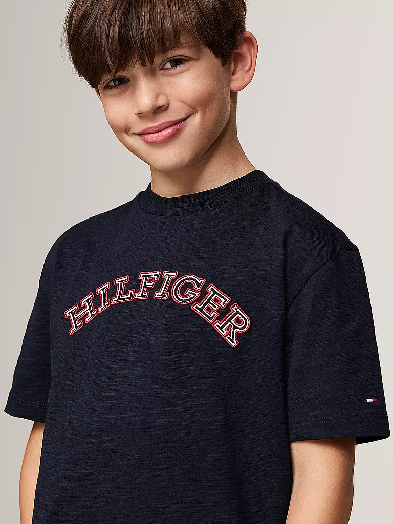 TOMMY HILFIGER | Jungen T-Shirt | dunkelblau