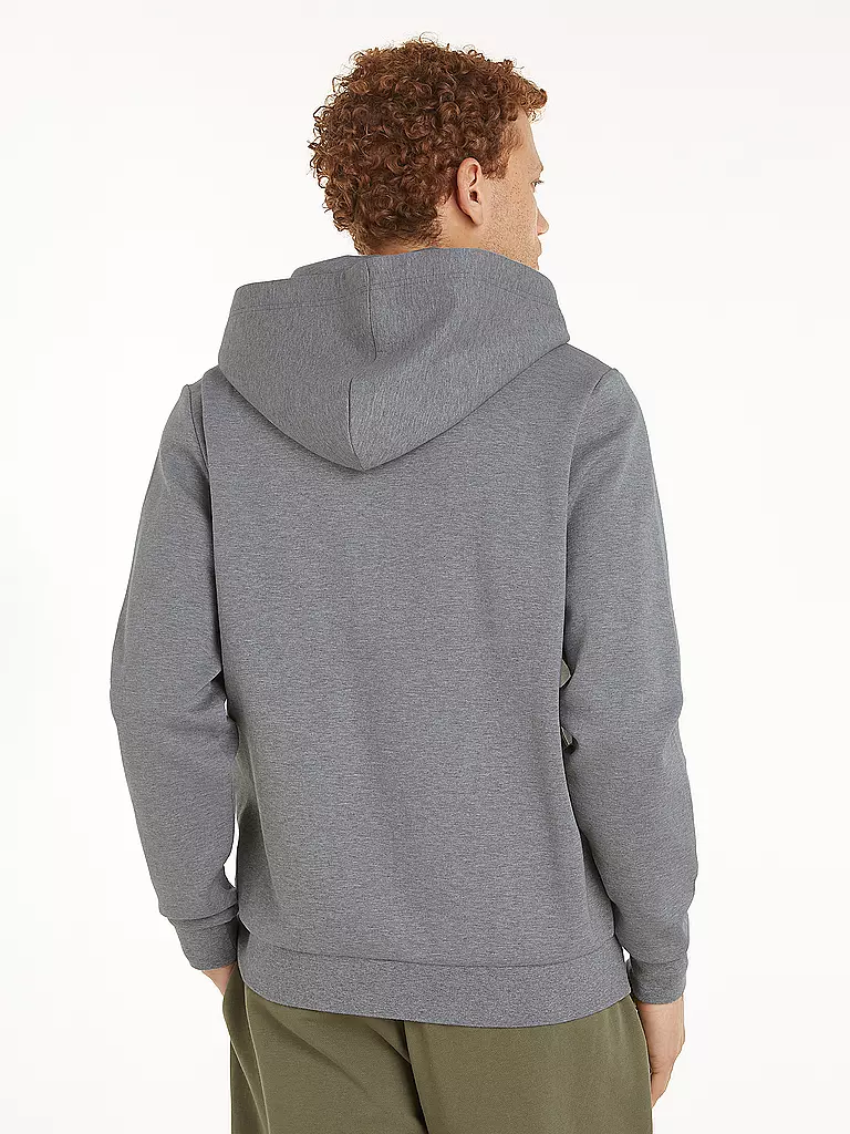 TOMMY HILFIGER | Kapuzensweatjacek ESSENTIAL | grau