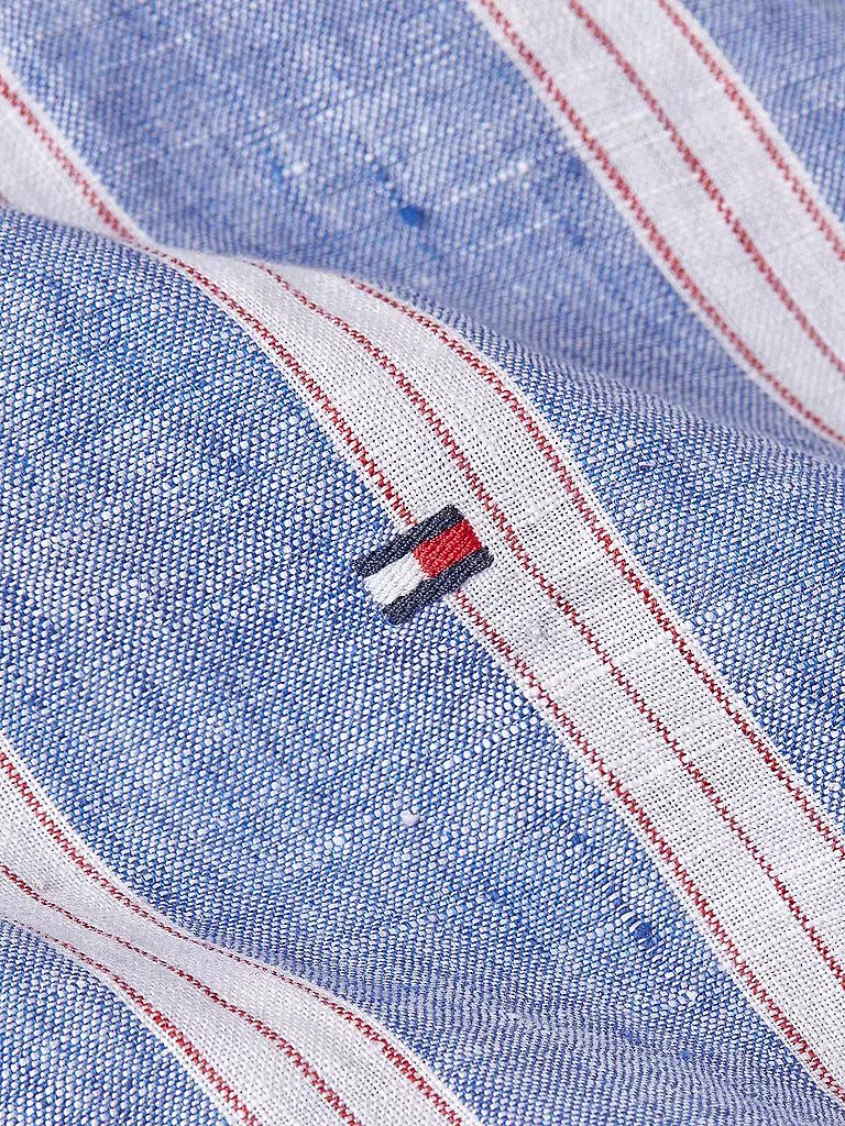 TOMMY HILFIGER | Leinenhemd Slim Fit | weiss