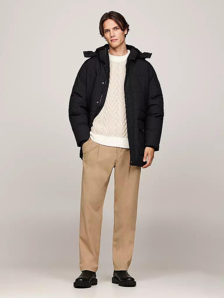 TOMMY HILFIGER | Parka ROCKIE UTILITY  | schwarz