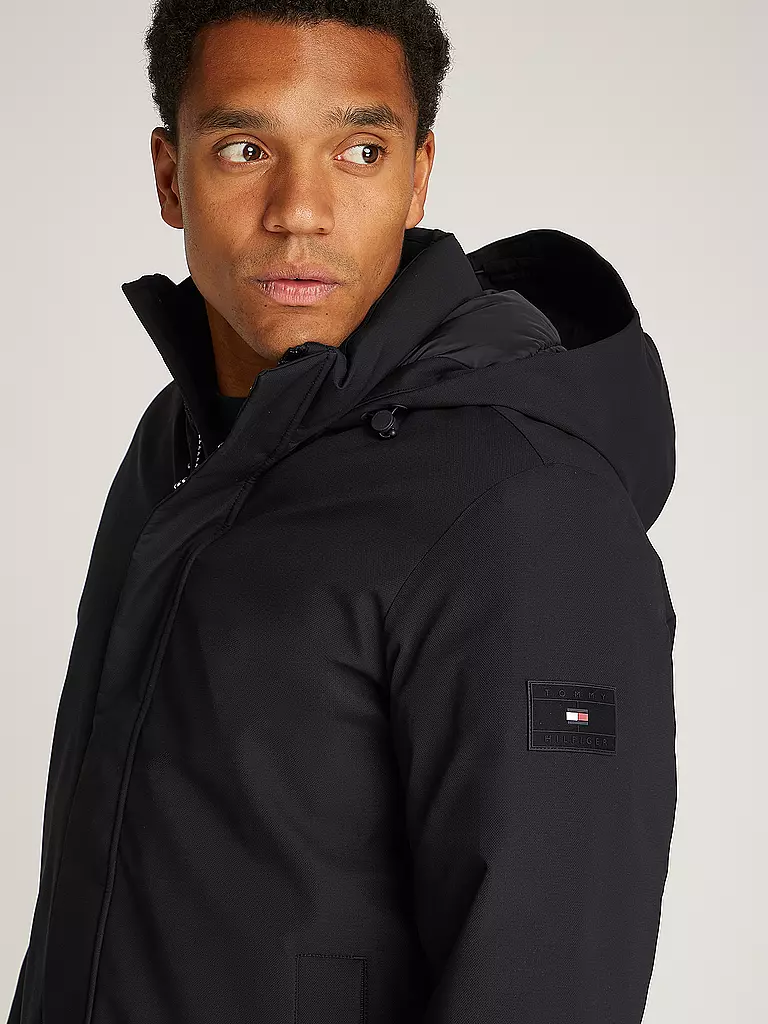 TOMMY HILFIGER | Parka TECH PADDED | schwarz