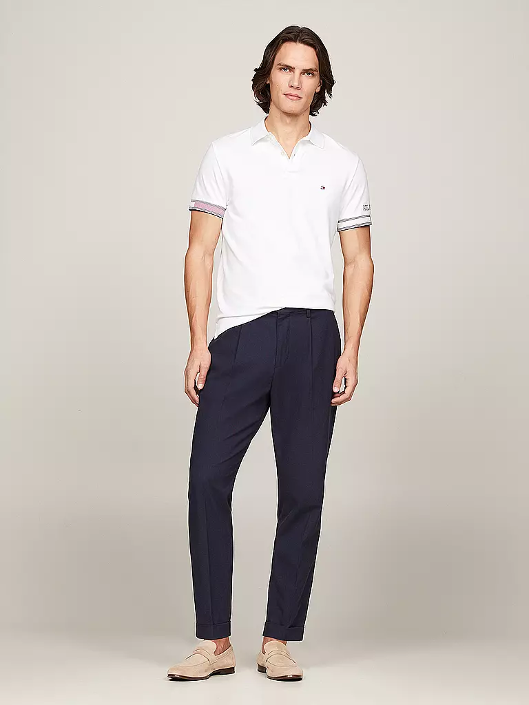 TOMMY HILFIGER | Poloshirt  | weiss