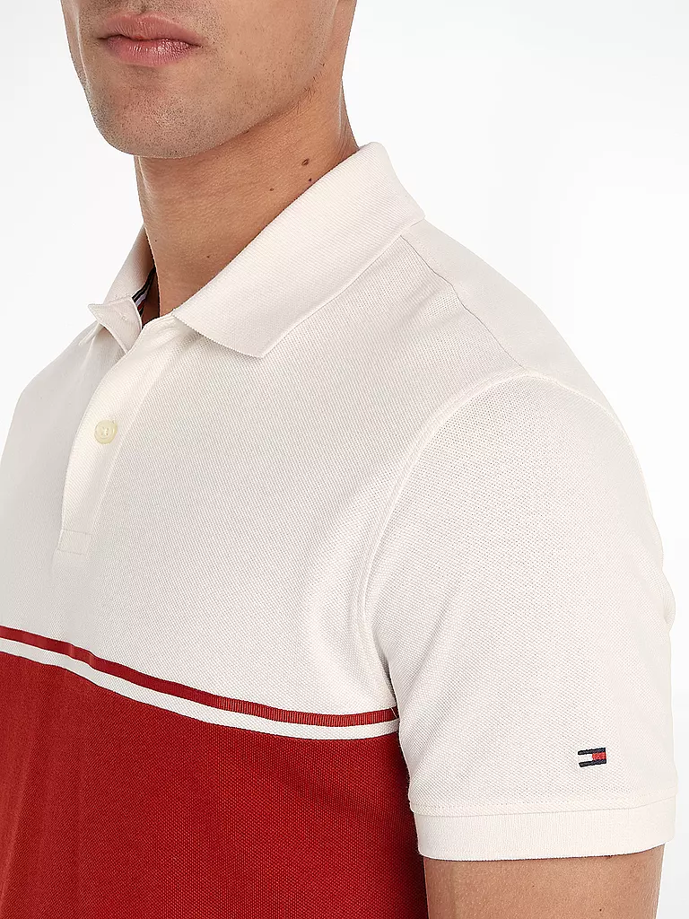 TOMMY HILFIGER | Poloshirt  | rot