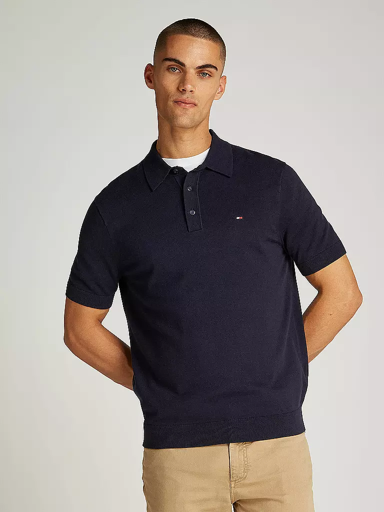 TOMMY HILFIGER | Poloshirt ESSENTIAL | blau