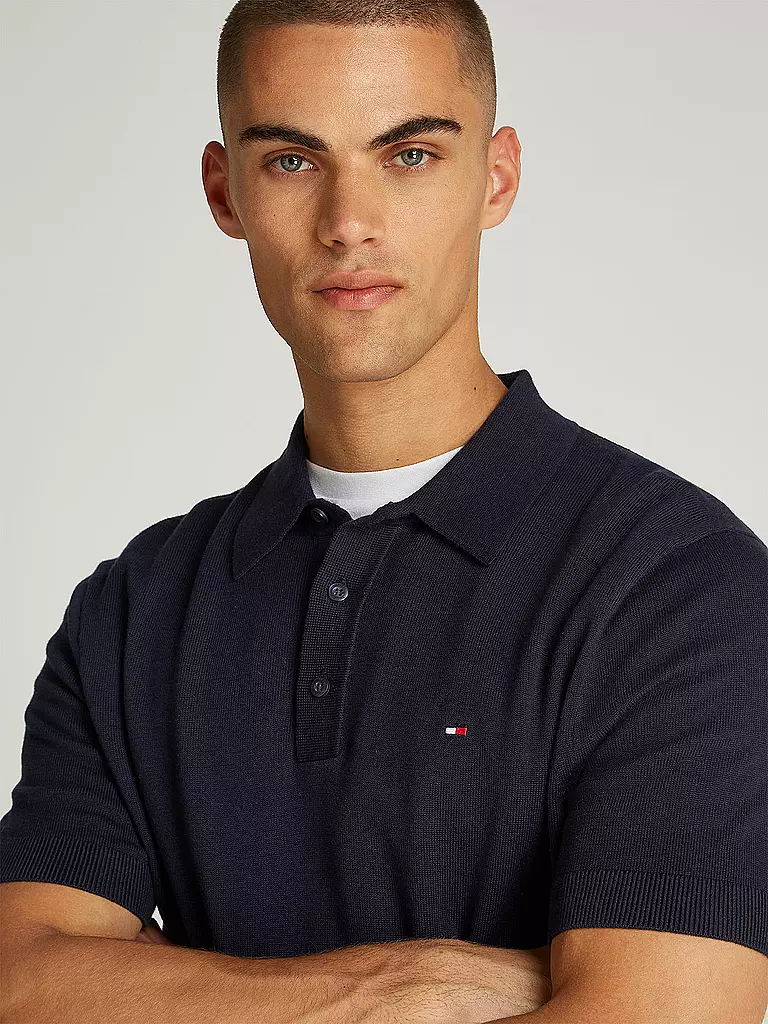 TOMMY HILFIGER | Poloshirt ESSENTIAL | blau