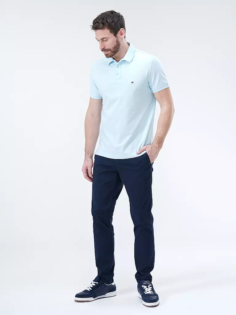 TOMMY HILFIGER | Poloshirt Regular Fit | hellblau