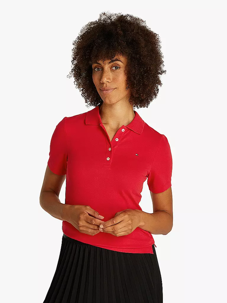 TOMMY HILFIGER | Poloshirt Slim Fit 1985 | hellgrün